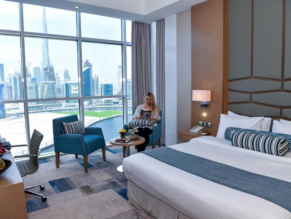 Canal Central Hotel Dubai Room photo
